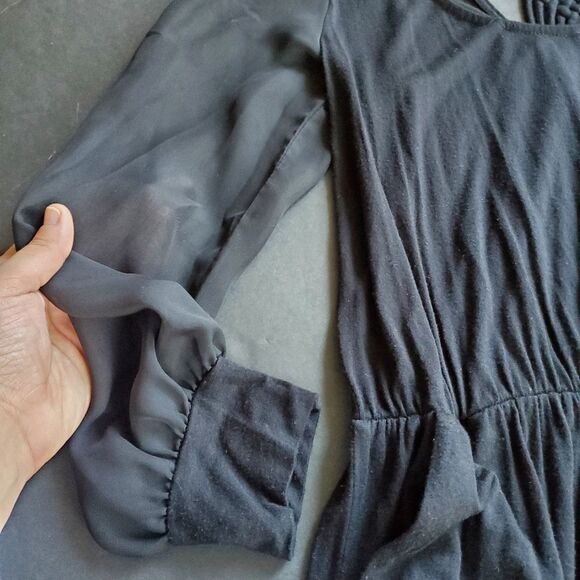 Lulu's Black Soft Dress - Picture 5 of 9